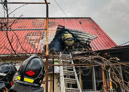 Хронология тушения пожаров в Севастополе в январе