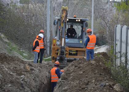 В Севастополе после долгих ожиданий начали газификацию Молочной балки