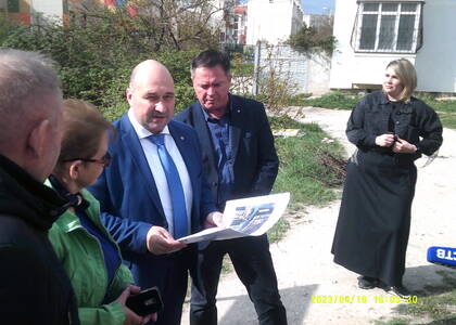 Спикер Севастопольского Парламента провёл встречу в Гагаринском районе