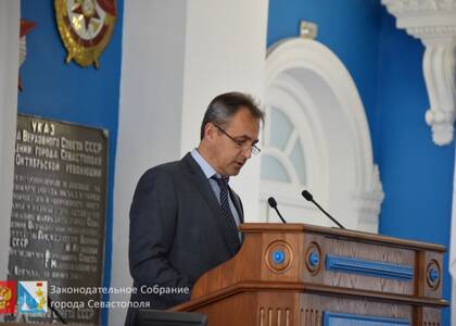 Уполномоченный по правам человека в Севастополе отчитался перед ЗС
