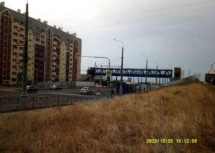 В Севастополе через Камышовое шоссе перекинули мост
