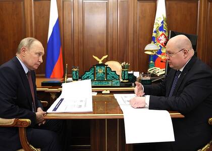Губернатор Севастополя провёл доклад Президенту России
