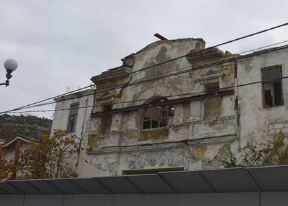 Реставрация зданий в Балаклаве продолжается